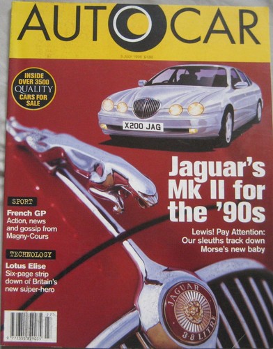 Autocar july 1996 featuring - july,
