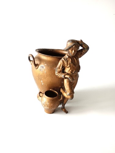 Wmf antique pewter urn boy - wmf,