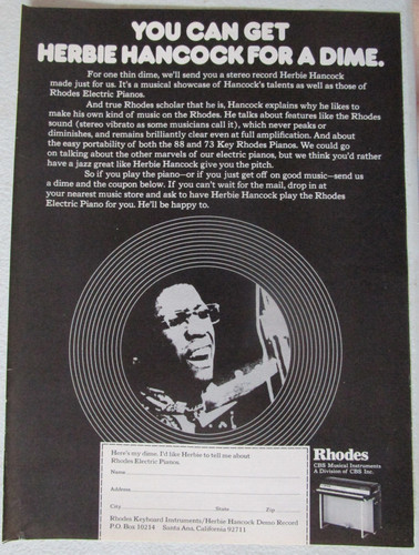 1974 rhodes electric piano - rhodes,