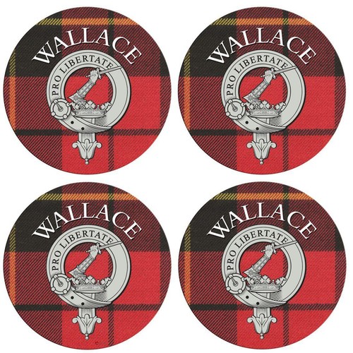 Round coaster wallace scottish - coaster,