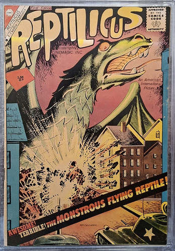 Reptillicus fine monster - #1,