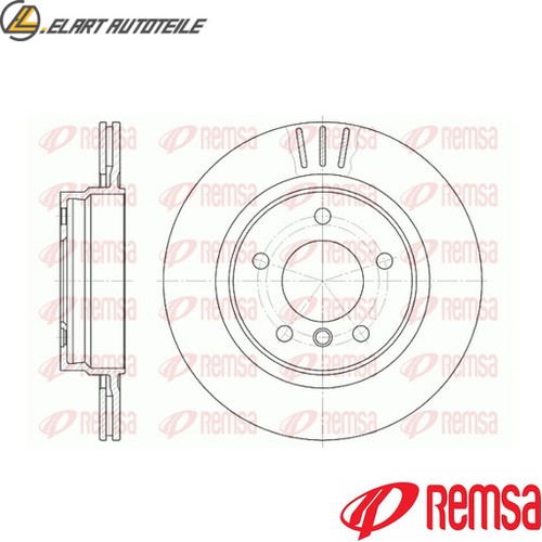 Brake discs 6722 for - discs,
