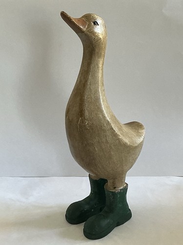 Wooden duck decorative - duck,