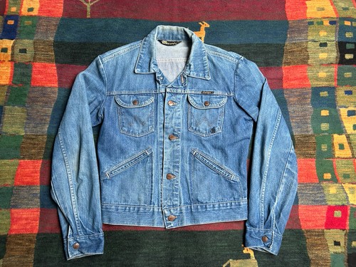 Wrangler trucker denim jacket - denim,