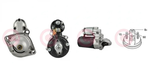 Starter motor clockwise - motor,