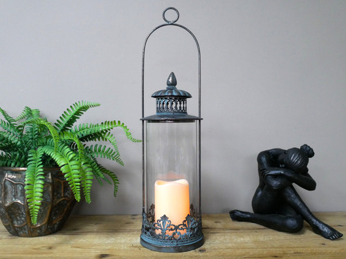 Tall antique black metal - black,