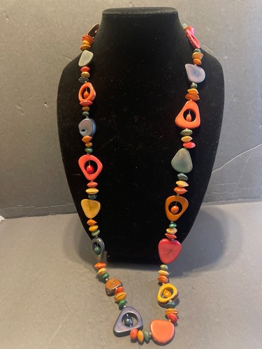 Peruvian tagua nut necklace - nut,