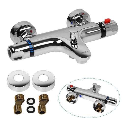 Chrome bathroom thermostatic - chrome,