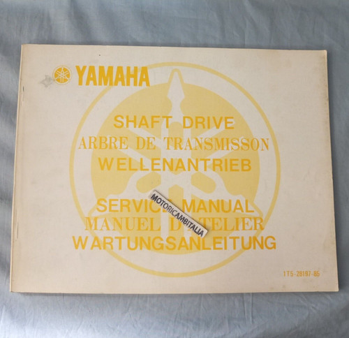 Yamaha motorcycle workshop - yamaha,