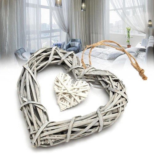 Heart shaped rattan - rattan, wreath