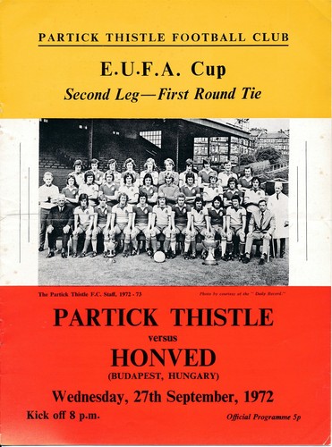 Partick thistle honved - thistle,