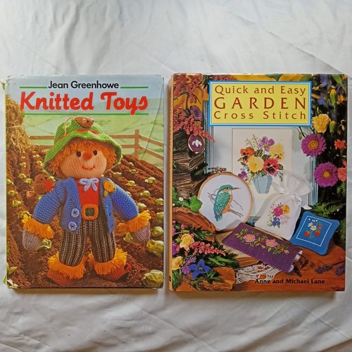 Knitted toys cross - knitted,