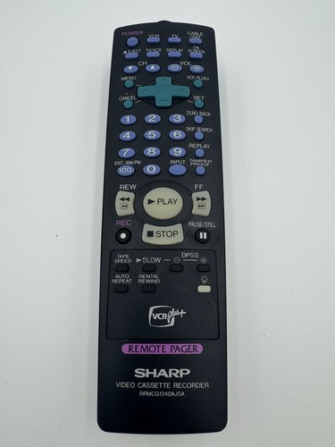 Sharp rrmcg1240ajsa video - sharp,