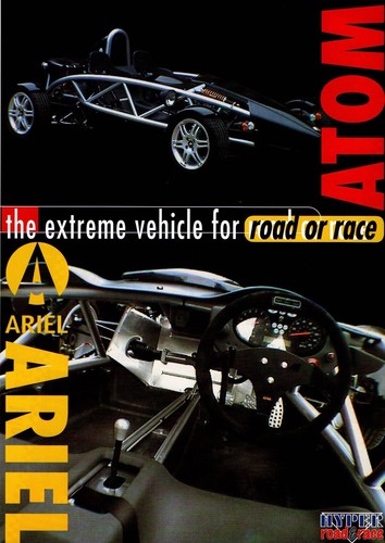 Ariel atom sales - atom, brochure