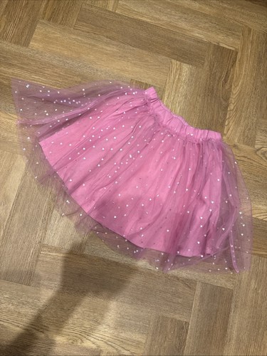 Next girls pink sparkly - girls, heart