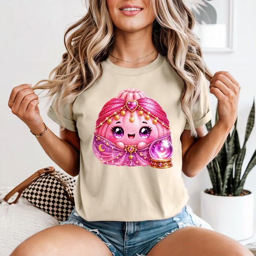 Cute pink fortune teller - fortune,