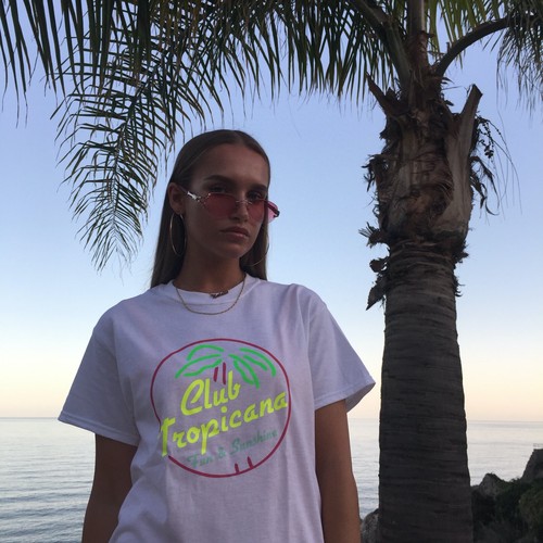 Unisex white club tropicana - tropicana, t