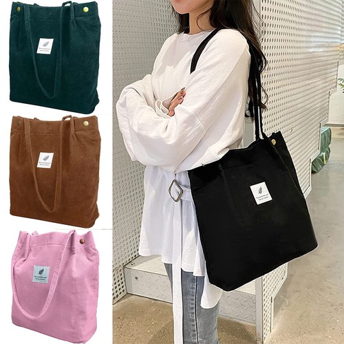 Women canvas corduroy tote - women,