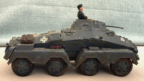 Wheeled german armoured car - german,