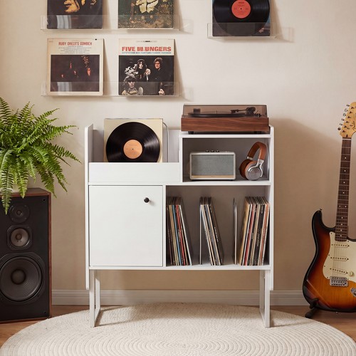 Large turntable cabinet record - large,