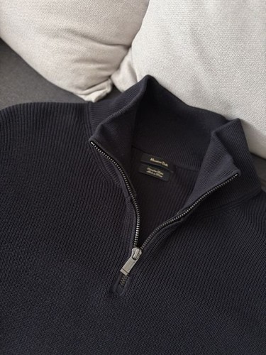Men massimo dutti sweater navy - dutti,