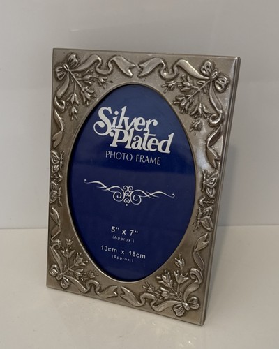 Vintage silver plated bow - vintage,