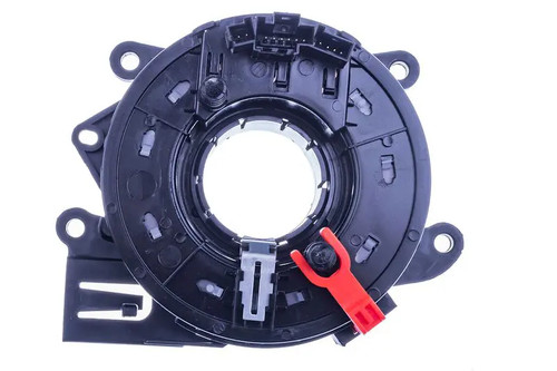 Steering wheel winder airbag