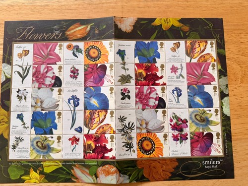 Royal mail smilers sheet ls11 - sheet,