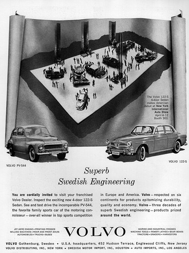 1959 volvo 544 122 - pv-544, &