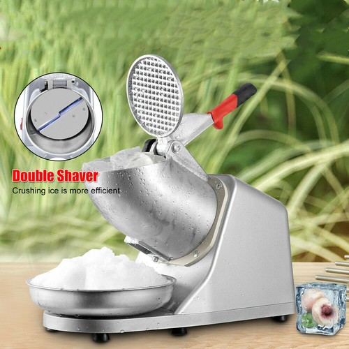 Double shaver elec ice - ice, crusher
