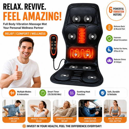 Electric back massager - back,