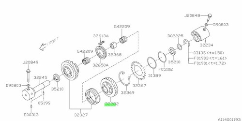Gear reverse idler - reverse,