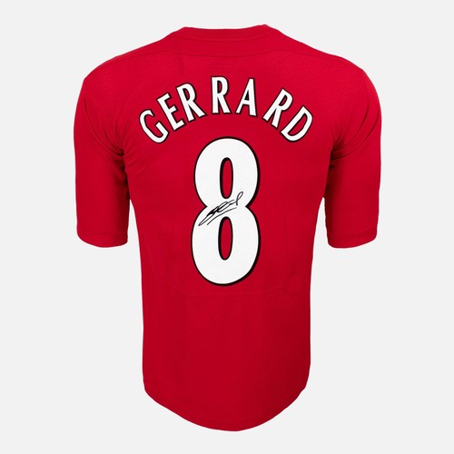 Steven gerrard signed - gerrard,