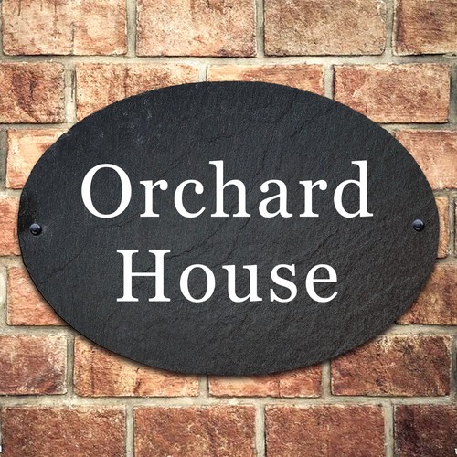 Personalised rustic slate - personalised,