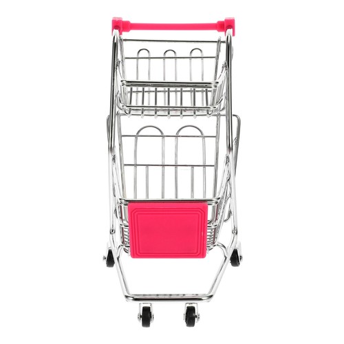 Miniature supermarket trolley - miniature,