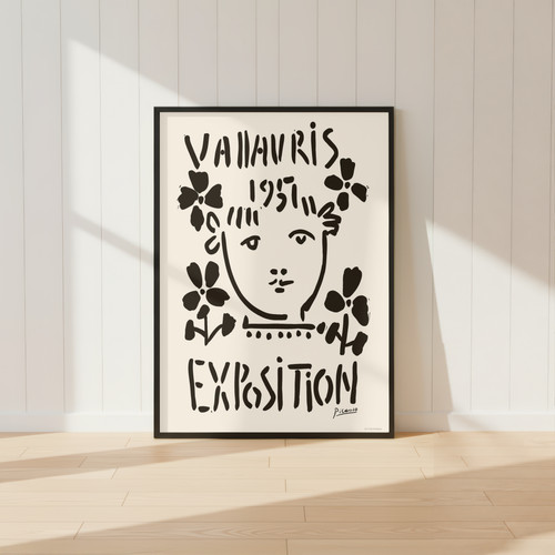 Picasso musee antibes - d'antibes, print