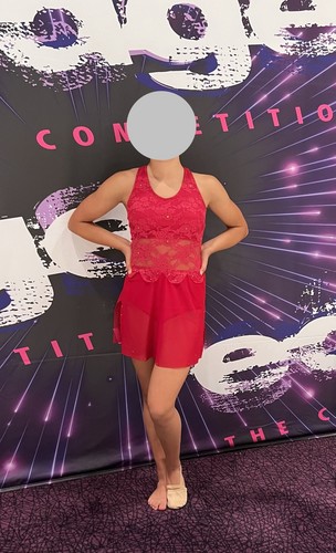 Weissman red lyrical dance - red,