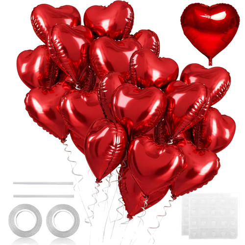 30pcs inches large foil - 18,
