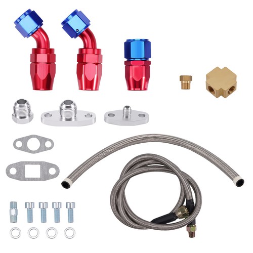 Turbo oil feed return drain - feed,