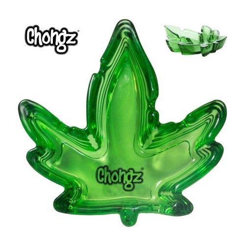 Chongz leaf shaped glass - shaped,