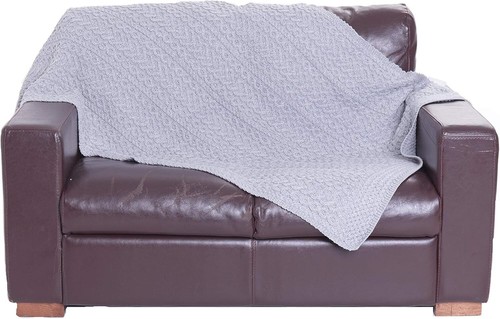 Irish cable knit wool heart - cable,
