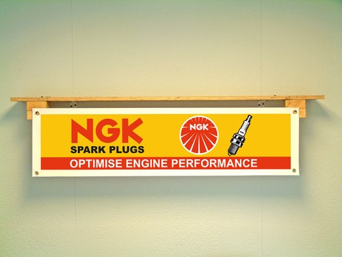 Ngk spark plugs banner car - ngk,