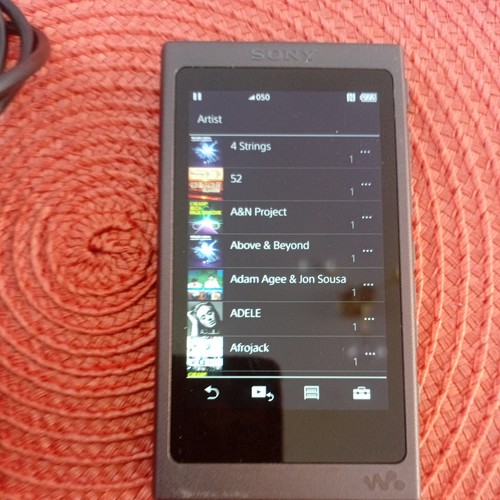 Sony walkman a45 16gb - sony, hi
