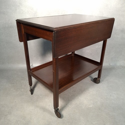 Vintage tea trolley - vintage, leaf