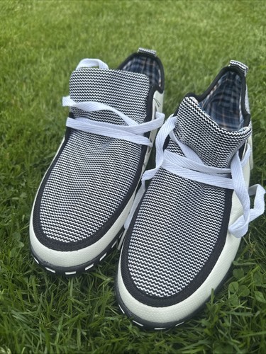 Two tone black white ska - tone, shoes