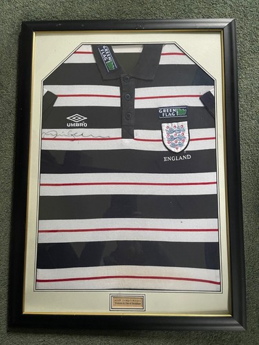 David beckham signed shirt - david,