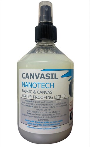 Waterproofing spray for soft