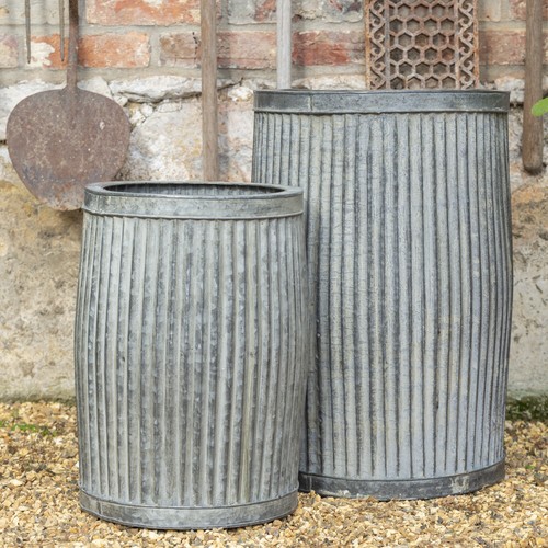 Dolly tub metal - tub,, grey