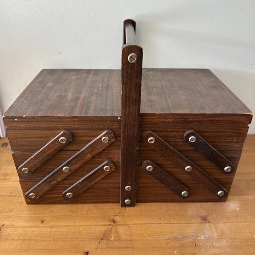 Vintage sewing box - sewing, box,