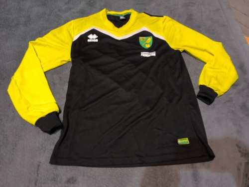 Norwich city errea long sleeve - city,